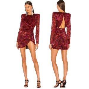 Mini Dress in Two Tone Leopard
DUNDAS x REVOLVE coctail dress